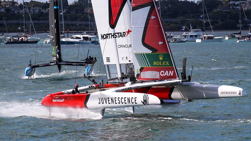  Race Day 1 - Auckland SailGP - January 18,  2024 photo copyright Richard Gladwell - Sail-World.com/nz taken at Royal New Zealand Yacht Squadron and featuring the F50 class