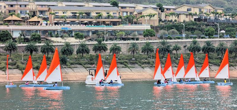 FD Future fleet waiting for the start during the Shuifu Jinshajiang River Regatta - photo © Mark Jardine