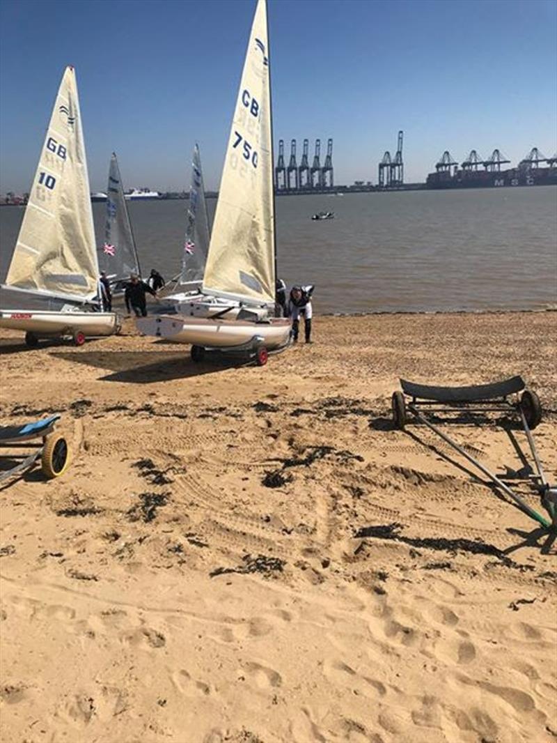 Harwich Town SC Open - BFA Traveller Series photo copyright Eve Burden taken at Harwich Town Sailing Club and featuring the Finn class