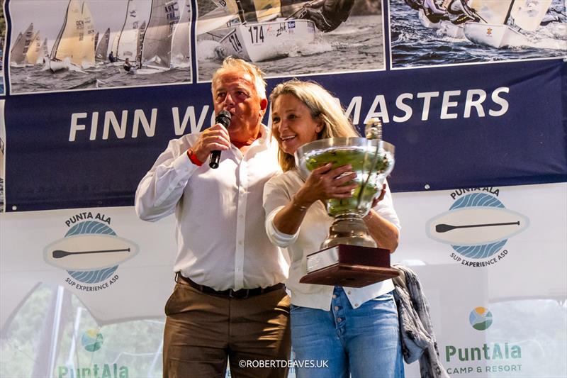 Godet Trophy Presentation at the 2024 Finn World Masters - photo © Robert Deaves / www.robertdeaves.uk