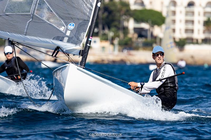 Nick Craig (GBR) on day 1 of the 2024 Finn Open European Championship - photo © Robert Deaves / www.robertdeaves.uk