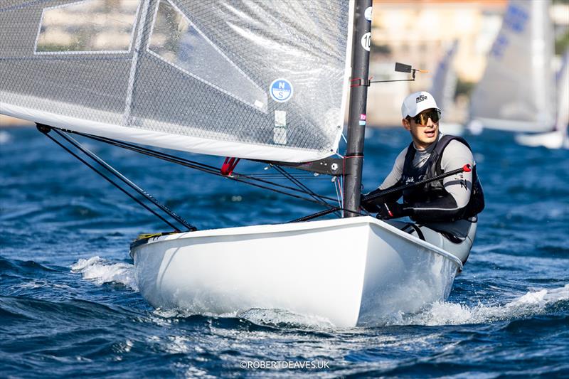 Kristof Kaiser (HUN) on day 1 of the 2024 Finn Open European Championship - photo © Robert Deaves / www.robertdeaves.uk