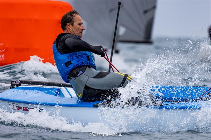 Martijn van Muyden (NED) on day 5 of the 2024 Finn Open European Championship - photo © Robert Deaves / www.robertdeaves.uk