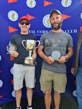 Ewen Barry and Sandy Rimmington 2nd gold in the Fireball Irish Nationals at Crosshaven © Frank Miller