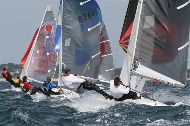 Gul Fireball Worlds at Carnac day 2 - photo © Urs Kueblis