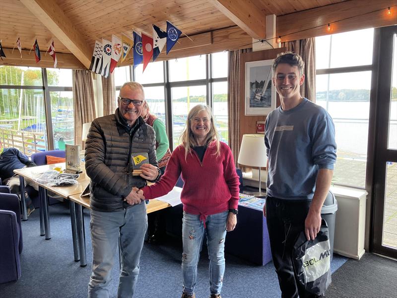 Graham and Will Cook finish 2nd in the 2024 Fireball Inlands at Rutland photo copyright UKFA taken at Rutland Sailing Club and featuring the Fireball class