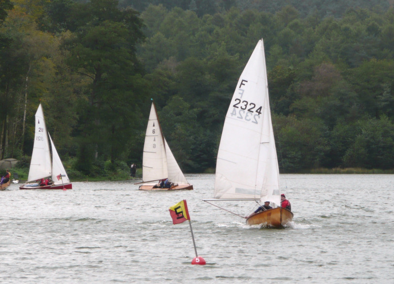 15 travellers and locals for the Classic and Vintage open at Shearwater photo copyright Pat Jones taken at Shearwater Sailing Club and featuring the Firefly class