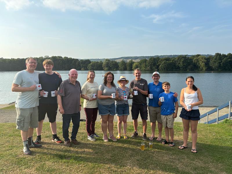 Prize winners in the Chipstead Firefly Open 2024 - photo © Dom Johnson