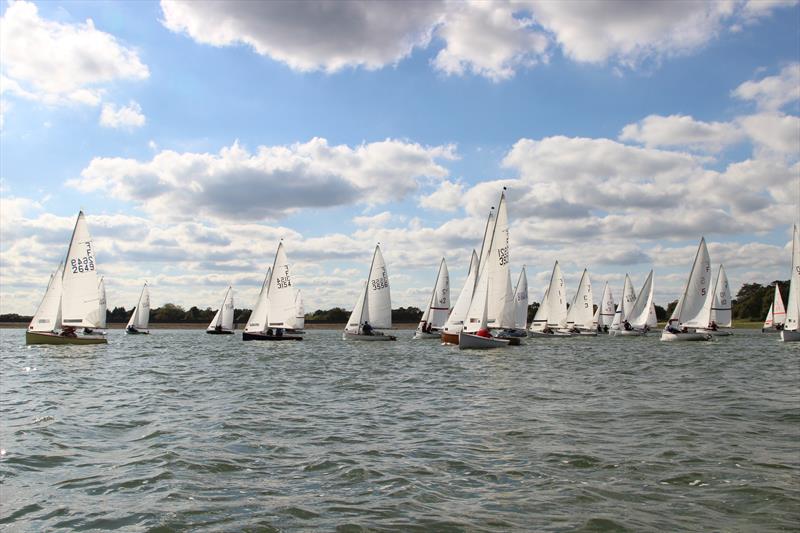 Firefly Inlands at Bough Beech photo copyright Sarah Seddon taken at Bough Beech Sailing Club and featuring the Firefly class