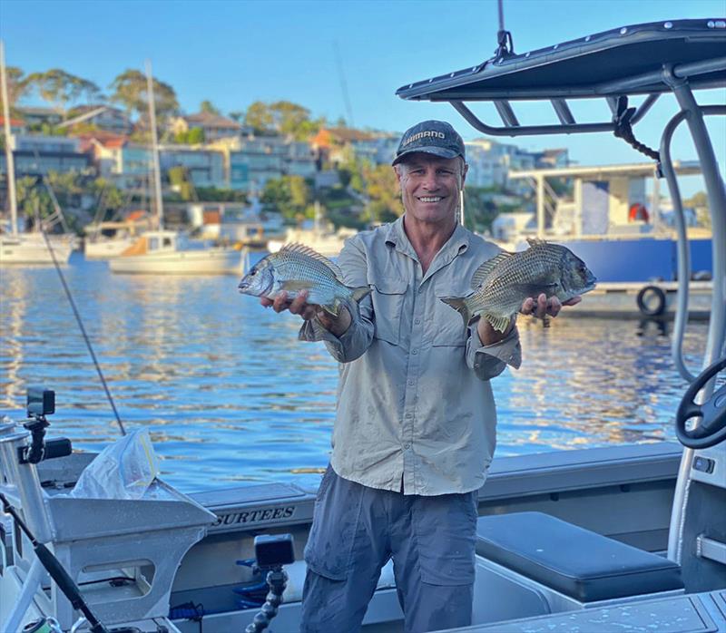 Moving into a Surtees 540 Pro Fisher catching a couple of bream photo copyright Andrew Ettingshausen taken at  and featuring the Fishing boat class