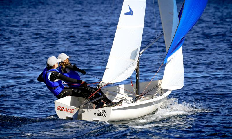 Flying 11s at Manly 16ft Skiff Sailing Club photo copyright SailMedia taken at Manly 16ft Skiff Sailing Club and featuring the Flying 11 class