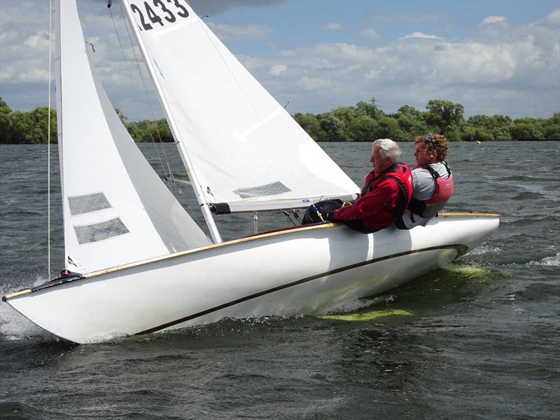 National Classic Champion Mark Greer and Jim Reid on FF2433 during the Middle Nene Flying 15 Open - photo © Wilf Kunze