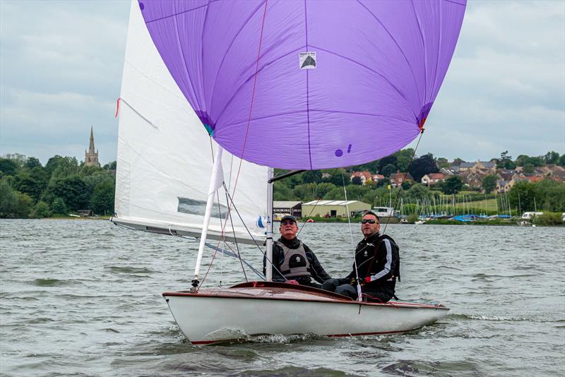 Graham Lamond and Jordan Aspin - Flying Fifteen open meeting at Middle Nene photo copyright David Livingstone taken at Middle Nene Sailing Club and featuring the Flying Fifteen class