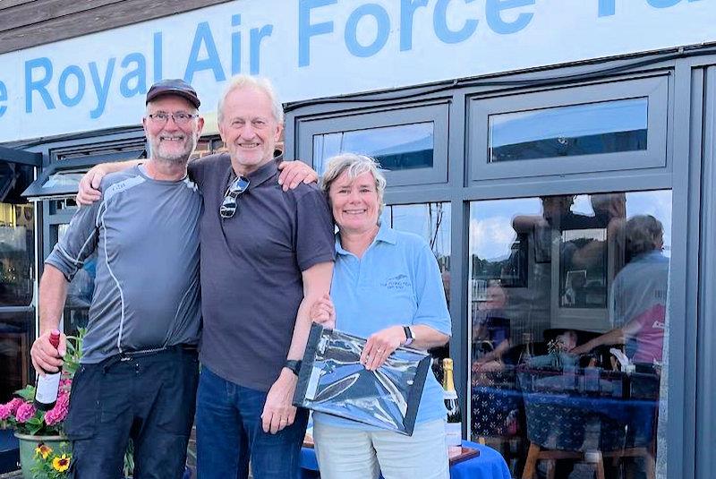 Valhalla (Kim Morley) took second place in Folkboat class - XOD and Folkboat Central Solent Championship photo copyright Calum McKie taken at Royal Air Force Yacht Club and featuring the Folkboat class