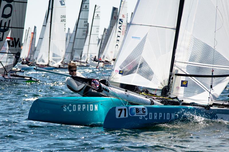 F18 Worlds at Sarasota day 4 - photo © Ellinor Walters