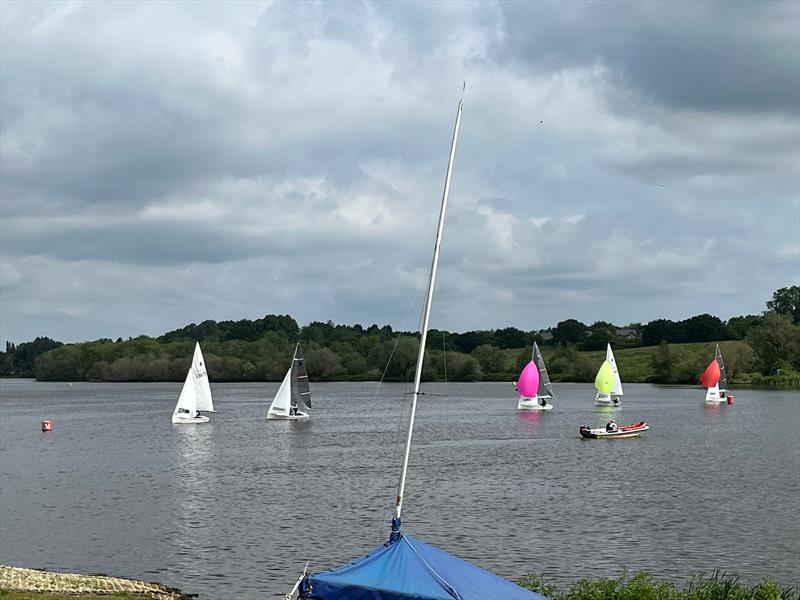 GP14 National Youth Championship 2024 at Winsford Flash - photo © Russell Page