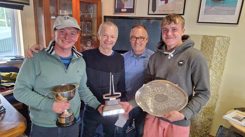 Ross Kearney and Daniel Nelson win the GP14 Championship of Ireland at Newtownards Sailing Club - photo © Bob Torrens