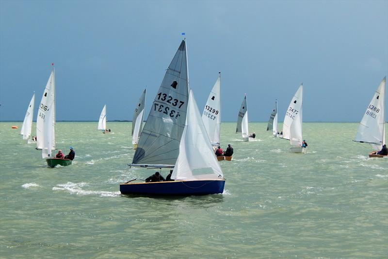 GP14 open meeting at Leigh-on-Sea photo copyright Steve Corbet taken at Leigh-on-Sea Sailing Club and featuring the GP14 class