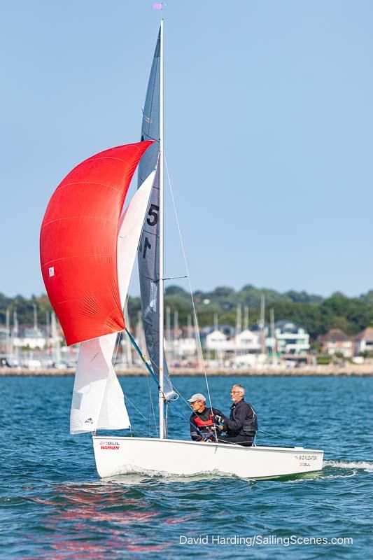 Fast Handicap - Steve Thomson, GP14, on Bournemouth Digital Poole Week 2024 Day 3 photo copyright David Harding / www.sailingscenes.com taken at Parkstone Yacht Club and featuring the GP14 class