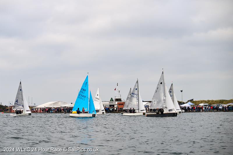 53rd West Lancashire Yacht Club 24-Hour Dinghy Race photo copyright Richard Craig / www.SailPics.co.uk taken at West Lancashire Yacht Club and featuring the GP14 class