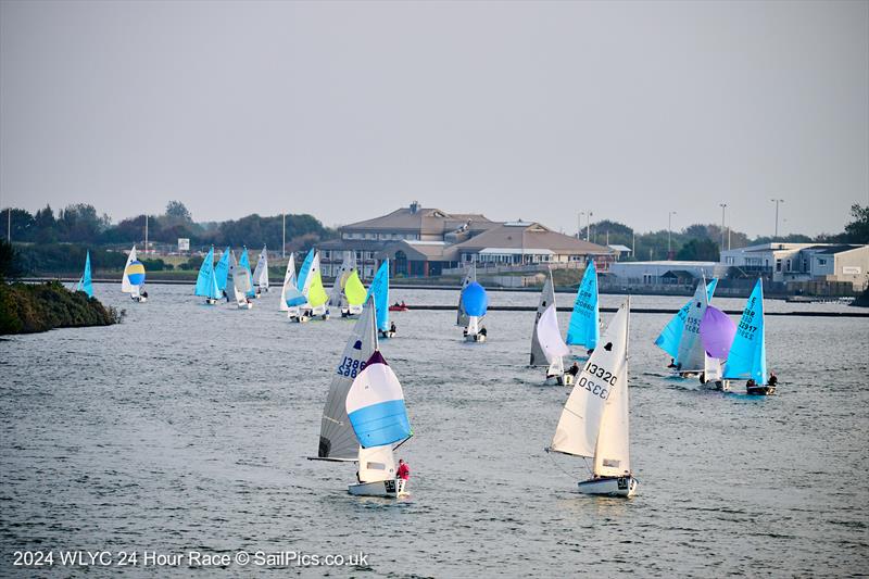 53rd West Lancashire Yacht Club 24-Hour Dinghy Race photo copyright Richard Craig / www.SailPics.co.uk taken at West Lancashire Yacht Club and featuring the GP14 class