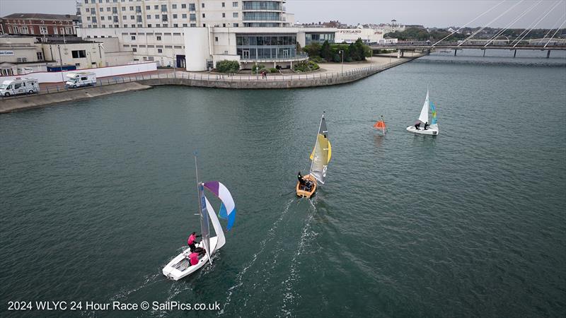 53rd West Lancashire Yacht Club 24-Hour Dinghy Race photo copyright Richard Craig / www.SailPics.co.uk taken at West Lancashire Yacht Club and featuring the GP14 class