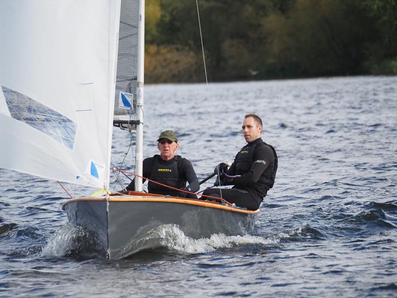 Matt and Tim McGovern during the GP14 Masters Championship at Welsh Harp photo copyright Luke Howard, WHSC taken at Welsh Harp Sailing Club and featuring the GP14 class