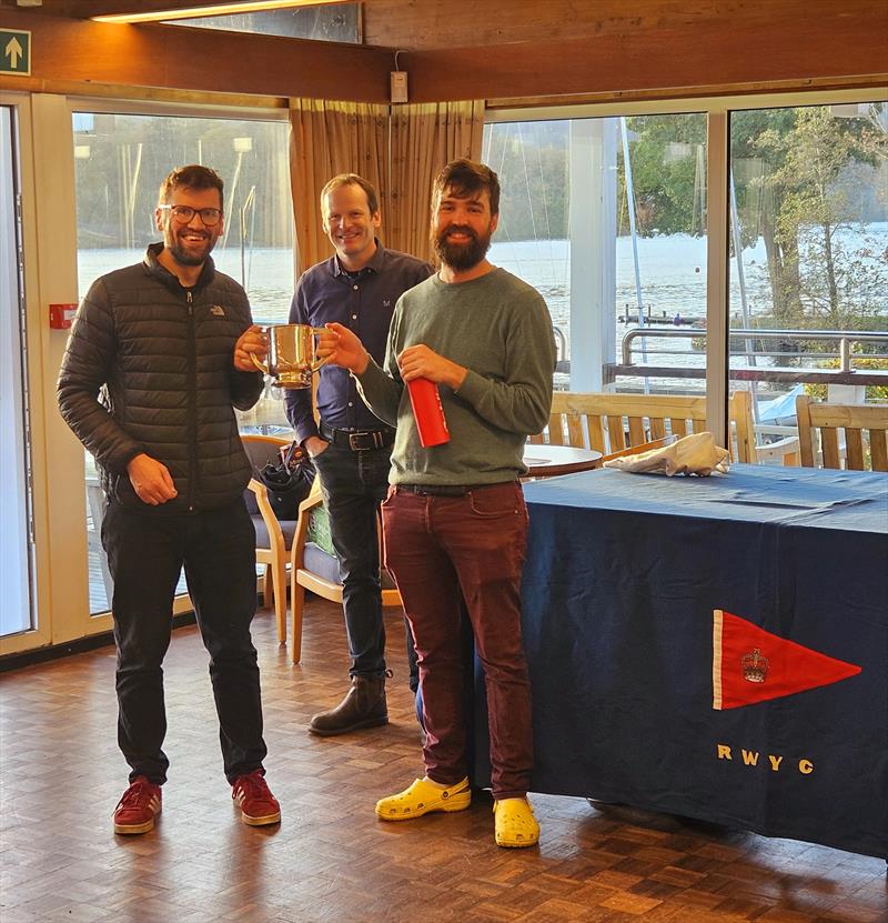 Paddy and Liam, Winners of the Bronze fleet in the Royal Windermere GP14 Northern Bell Open photo copyright Zoe Broughton taken at Royal Windermere Yacht Club and featuring the GP14 class