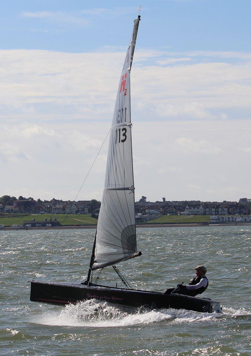 Day 3 of the Hadron H2 National Championship at Herne Bay photo copyright Keith Callaghan taken at Herne Bay Sailing Club and featuring the Hadron H2 class