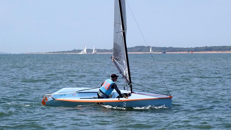 Richard Leftley wins the Hadron H2 Solent Trophy 2022 at Warsash - photo © Keith Callaghan