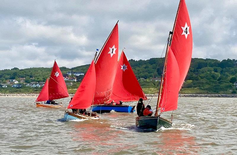 Start of Race 2 - West Kirby SC Star class Classic Boat Challenge photo copyright Sarah Rees taken at West Kirby Sailing Club and featuring the Hamble Star class