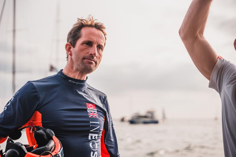 INEOS Britannia Skipper and CEO Ben Ainslie photo copyright Cameron Gregory taken at  and featuring the  class