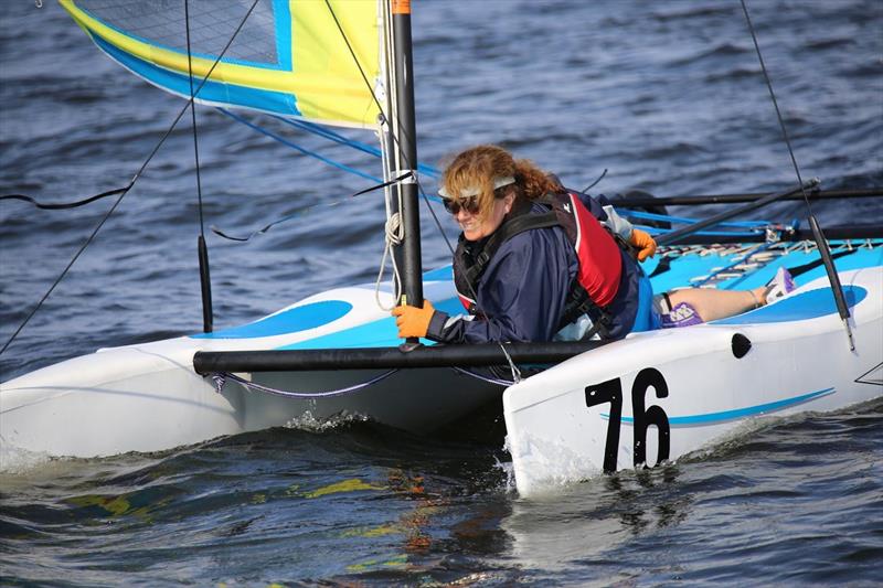 Hobie Wave racecourse action - photo © Daphne Brown