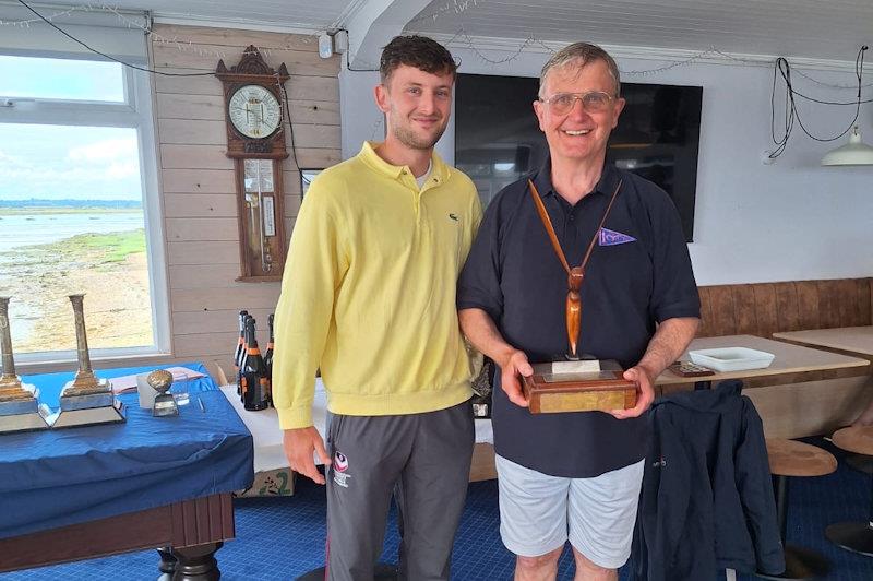 Michael McNamara and Harry Chatterton win the Hornet Nationals at Dabchicks photo copyright Kevin Francis taken at Dabchicks Sailing Club and featuring the Hornet class