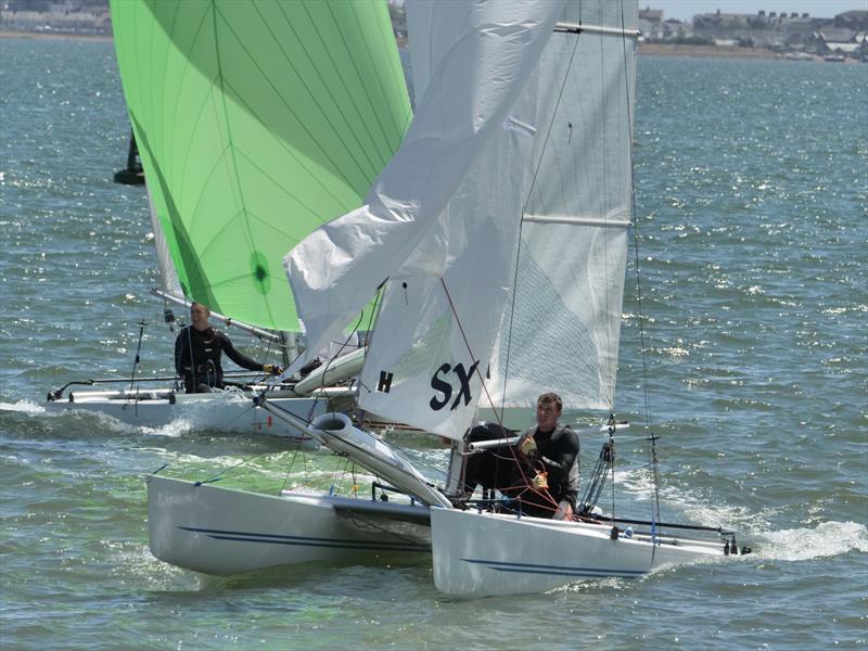 Hurricane 5.9 SX Travellers at Starcross photo copyright Heather Davies taken at Starcross Yacht Club and featuring the Hurricane 5.9 SX class