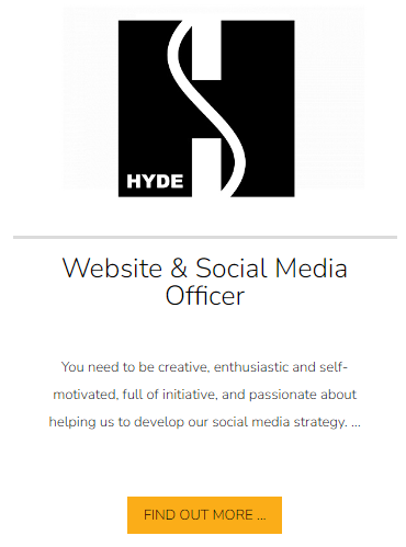 Website and Social Media Officer