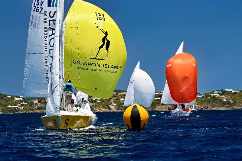 One-Design IC24 Class racing at the 2024 St. Thomas International Regatta photo copyright STIR / Dean Barnes taken at St. Thomas Yacht Club and featuring the IC24 class