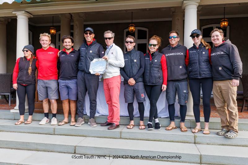 Peter McClennen's Gamecock team win the 2024 IC37 North American Championship - photo © Scott Trauth / NYYC