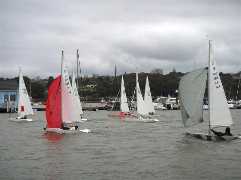 Bembridge Illusion Guy Fawkes Trophy 2024 photo copyright Mike Samuelson taken at Bembridge Sailing Club and featuring the Illusion class