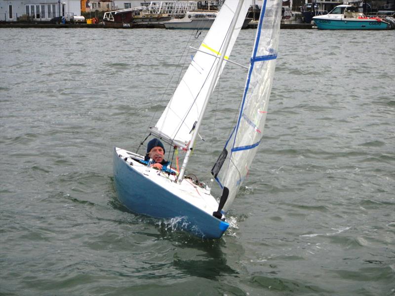 Bembridge Illusion Picnic Hamper - Saturday photo copyright Mike Samuelson taken at Bembridge Sailing Club and featuring the Illusion class