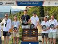 International 14 Worlds at Lake Garda Podium © Annamaria Ramy