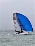 International 14 Perry Pot at Itchenor Sailing Club © Caroline Gosford