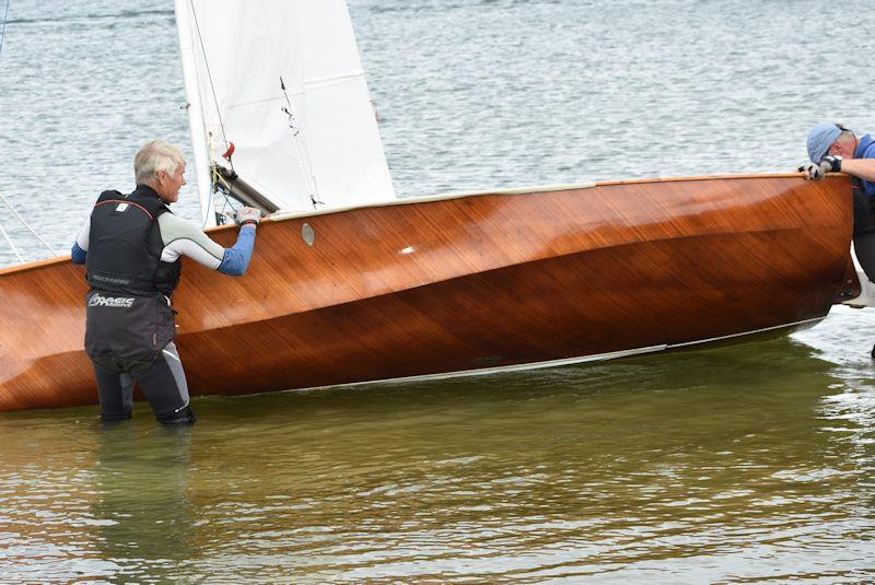 Showing of just how far and how fast International 14 development had been taking place, for this is a far from a modern boat (it's nearly 50 years old) - photo © Dougal Henshall