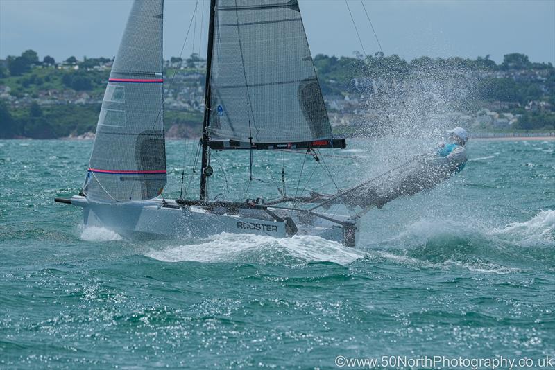 International 14 UK Nationals - the Prince of Wales Cup photo copyright Tania Hutchings / www.50NorthPhotography.co.uk taken at Royal Torbay Yacht Club and featuring the International 14 class