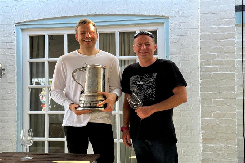 Glen Trusswell & Ed FitzGerald win the International 14 Gallon Trophy - photo © Hugh Maclean