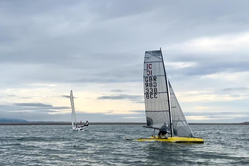 The Old and the New - International Canoe 'Not the Nationals' at West Kirby - photo © Dan Skinner