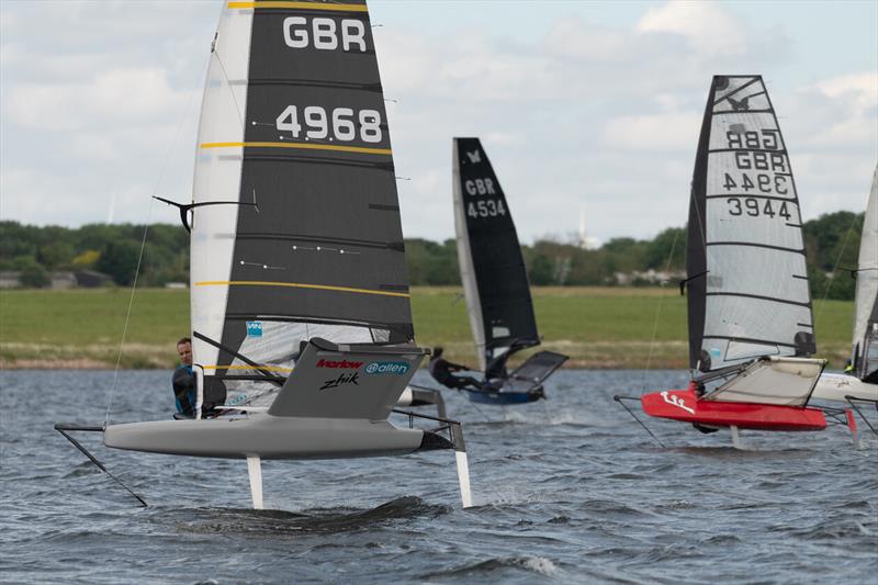 Gill International Moth Inlands at Grafham Water SC photo copyright Paul Sanwell / OPP taken at Grafham Water Sailing Club and featuring the International Moth class