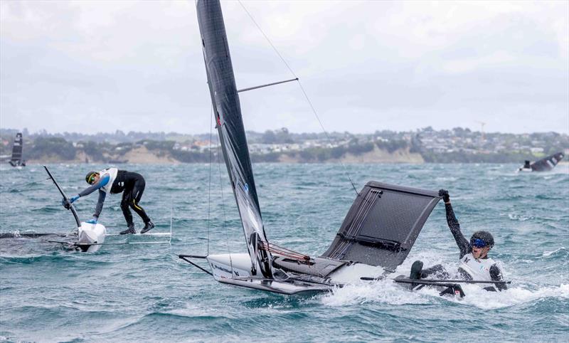 Day 2 - 2024 PredictWind Moth Worlds. Manly Sailing Club. January 4, 2025 - photo © Suellen Hurling / Live Sail Die