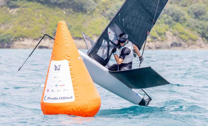 Day 2 - 2024 PredictWind Moth Worlds. Manly Sailing Club. January 5, 2025 photo copyright Suellen Hurling / Live Sail Die taken at Manly Sailing Club and featuring the International Moth class