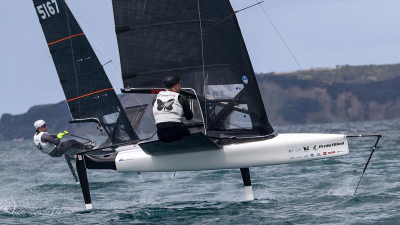 Day 2 - 2024 PredictWind Moth Worlds. Manly Sailing Club. January 5, 2025 photo copyright Richard Gladwell - Sail-World.com/nz taken at Manly Sailing Club and featuring the International Moth class